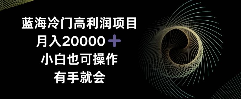 fed1ff970b00a9bdf07080ba31e6a779.jpeg 蓝海冷门高利润项目月入2000,小白也可操作有手就会